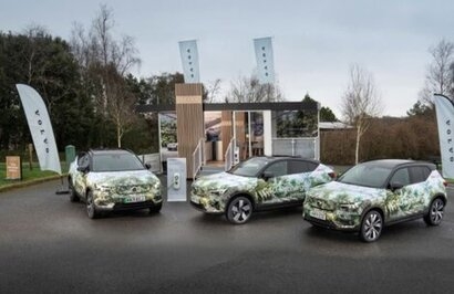Volvo Car UK launches new Pure Electric Test Drive hub at the Eden Project