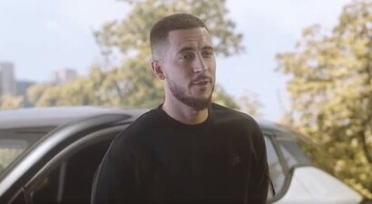 Belgian professional football star Eden Hazard joins Nissan’s #ElectrifyTheWorld movement