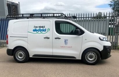 Falkirk Council goes electric with first delivery of new Citroën ë-Dispatch vans