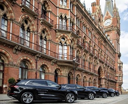 Pilot project introduces five Audi e-tron models to the Addison Lee Group fleet for six months