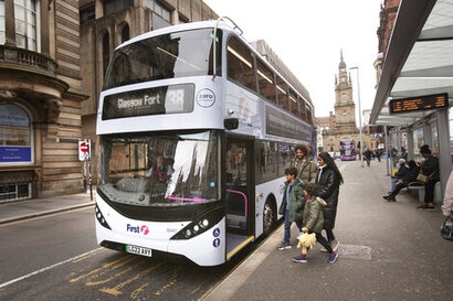 First Bus Scotland scoops major sustainability award at 2022 Scottish Transport Awards
