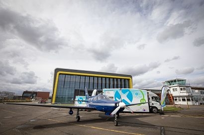 EMEC mobile hydrogen refuelling solution to power aviation world first