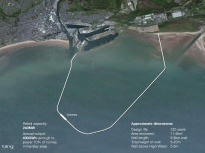 UK Planning Inspectorate accepts application for Swansea Bay Tidal Lagoon