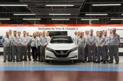 Nissan LEAF production overtakes iconic Bluebird’s manufacturing in Europe