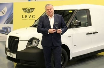 New LEVC VN5 wins Best Medium EV Van of the Year at Company Car and Van Awards