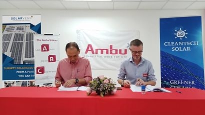 Cleantech Solar partners with Ambu Sdn on Malaysian solar PV installation