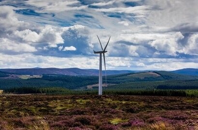 RES presents wind farm proposal to local community in Midlothian, Scotland, for comment