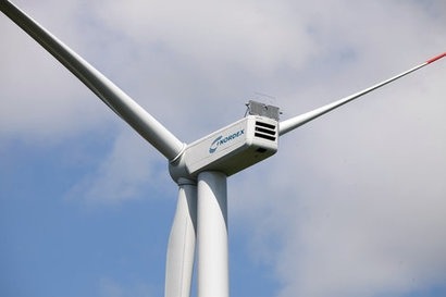 Nordex installs its first N131/3300 wind turbine