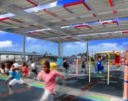 NRG Energy launches new solar powered playground