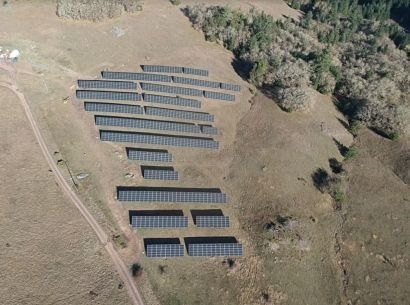 K12 Energy installs a solar system for PBS on top of a California mountain