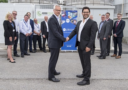 Plessey and KiWi Power inaugurate energy-saving battery storage system at Plymouth facility  