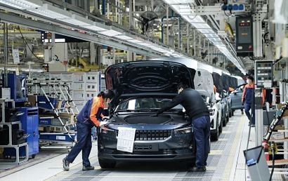 Polestar 2 production begins in Luqiao, China