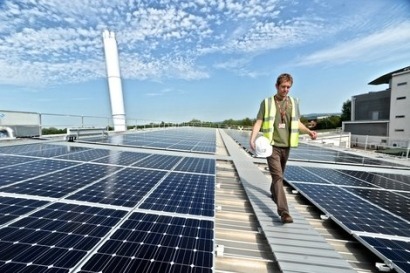 Met Office PV system generates more electricity than expected in first year