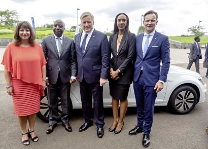 Volkswagen and Siemens launch joint electric mobility pilot project in Rwanda