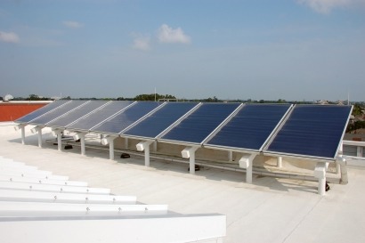 TGE Group installs UK’s largest solar thermal plant