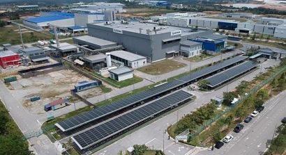 Safran Landing Systems in Malaysia goes green with solar carpark from Cleantech Solar