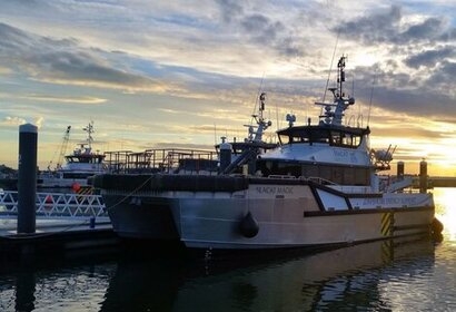 Seacat Magic joins OESV fleet at Greater Gabbard offshore wind farm