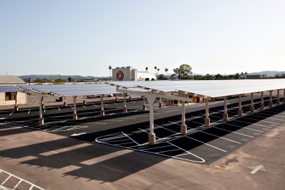 Conergy builds 4.6MW solar park and carport plants in France