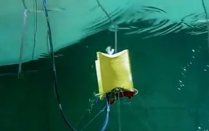 Laminaria’s wave energy converter completes tank testing at Plymouth University
