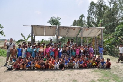 Upsolar supports Bangladeshi community school