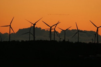 EU wind power is being hit by the economic crisis