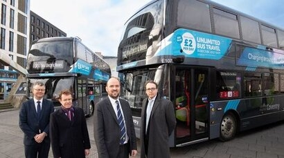 National Express West Midlands invests record £150 million in 300 UK-made electric zero emission buses