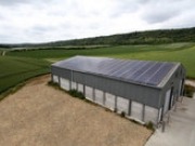 Solar PV system on a UK farm will generate 43,000kWh per year