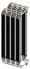 Solid state energy device to generate energy from waste heat