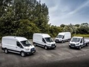 Ford E-Transit hits the road in Europe