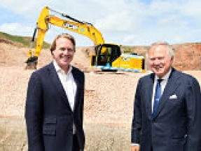 Lord Bamford and son develop construction industry’s first hydrogen-powered excavator