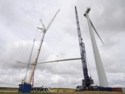 La eólica europea ralentizó su crecimiento en 2010