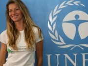 UNEP Goodwill Ambassador Gisele Bundchen talks renewables in Kenya