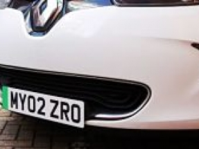 Green number plates get the go ahead for a zero-emission future