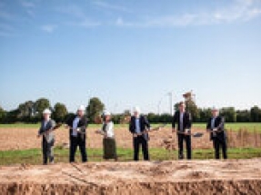 Enapter holds groundbreaking ceremony to celebrate start of construction of new electrolyser production facility