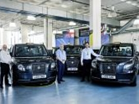 LEVC’s elite cabbie test drivers take delivery of their own electric taxis