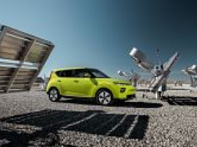Kia Motors presents all-electric display at Geneva