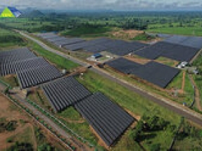Green Power Energy solar energy plant commissioned in Myanmar