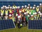 New UK solar energy site exceeds generation targets in first month