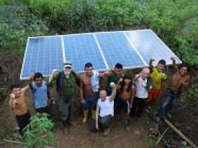 Amazon Watch and Empowered By Light help indigenous communities embrace clean energy