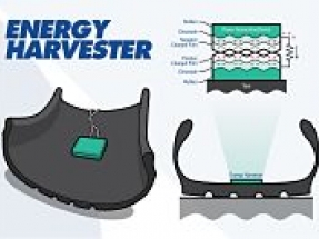 Energy harvester generates electricity from tires