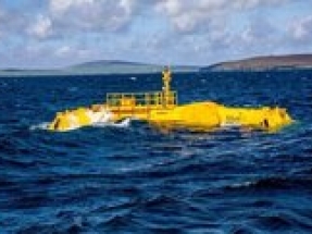 Mocean Energy Blue X wave machine starts sea trials at EMEC