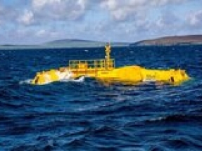 Mocean Energy Blue X wave machine starts sea trials at EMEC
