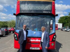 Mayor of London launches England’s first hydrogen double deckers