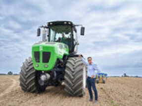 AUGA Group introduces first ever climate-friendly tractor