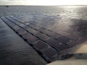 Europe’s largest floating solar farm currently being installed in London