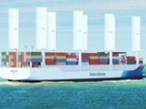 Bureau Veritas validates wind-assisted propulsion system for 1,800 TEU container ship