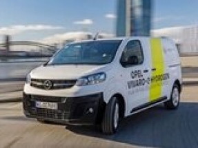 Vauxhall’s sister brand Opel announces first commercially available production hydrogen van