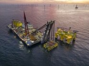 TenneT installs 900 MW DolWin kappa platform in the German North Sea