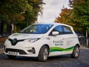 Islington Council takes delivery of its first 100 per cent electric Renault Zoes