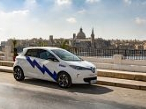 Malta’s first car-sharing club features 150 all-electric Renault Zoes